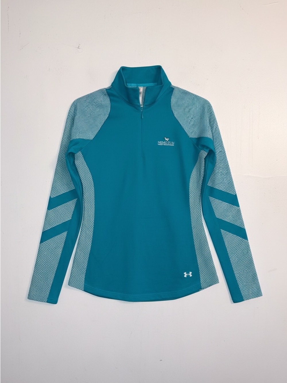 Under Armour Pullover Women S Teal Nemacolin Resort‎ Quarter Zip Top
